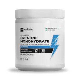 Wellcore - Micronised Creatine Monohydrate (100G