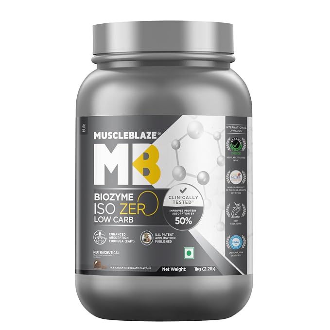 MuscleBlaze Biozyme Iso-Zero