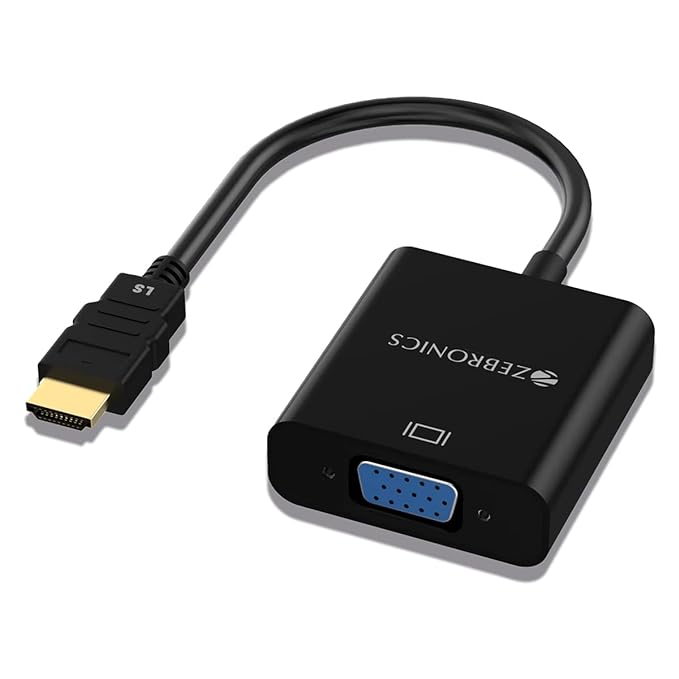 ZEBRONICS HAV01 HDMI to VGA