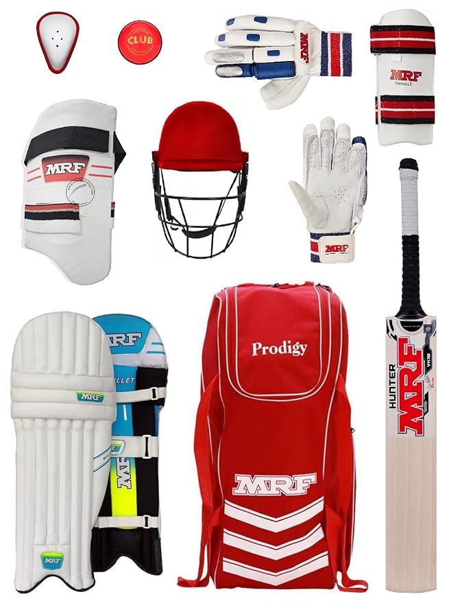 SQ SPORTS Grand Pro Edition VK-18 Complete Cricket Kit (Size 5 NO (Ideal for 10-12 Years))