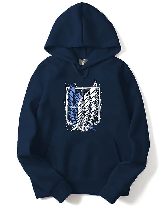 ADRO Mens Assault on Titan Printed Hoodies